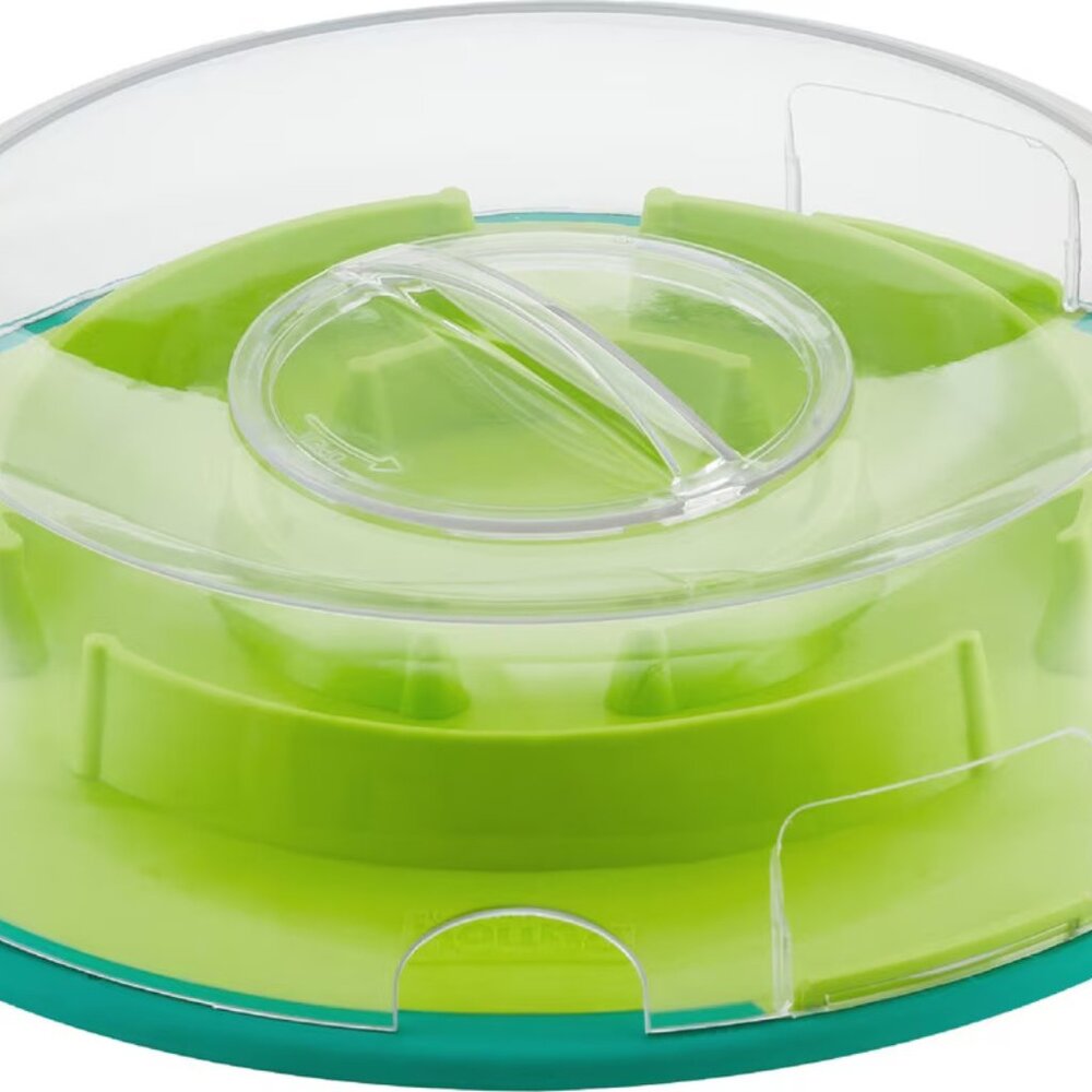 Nina Ottosson by Outward Hound Wobble Plastic Slow Feeder Dog Bowl, 1-cup
